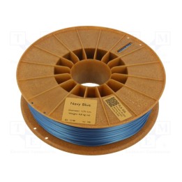 Filamento: PLA SILK 1,75mm azul marinho 195÷225°C 800g