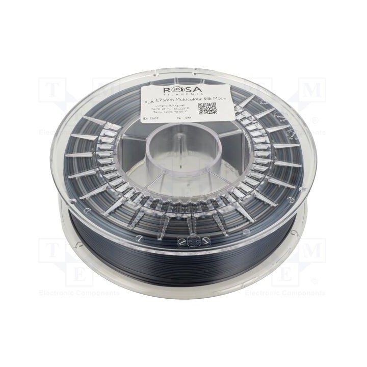 Filamento: PLA Multicolour 1,75mm moon 195÷225°C 800g