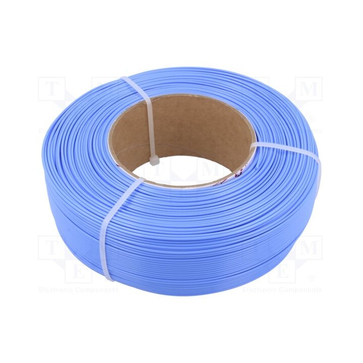 Filamento: PLA 1,75mm azul 185÷225°C 1kg Temp.da mesa: 40÷60°C