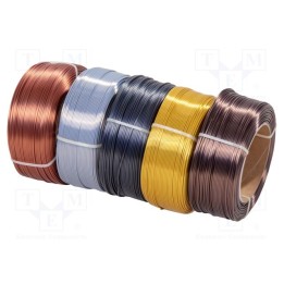 Filamento: conjunto 1,75mm 2,5kg Conjunto: 500g x5,PLA Pastel