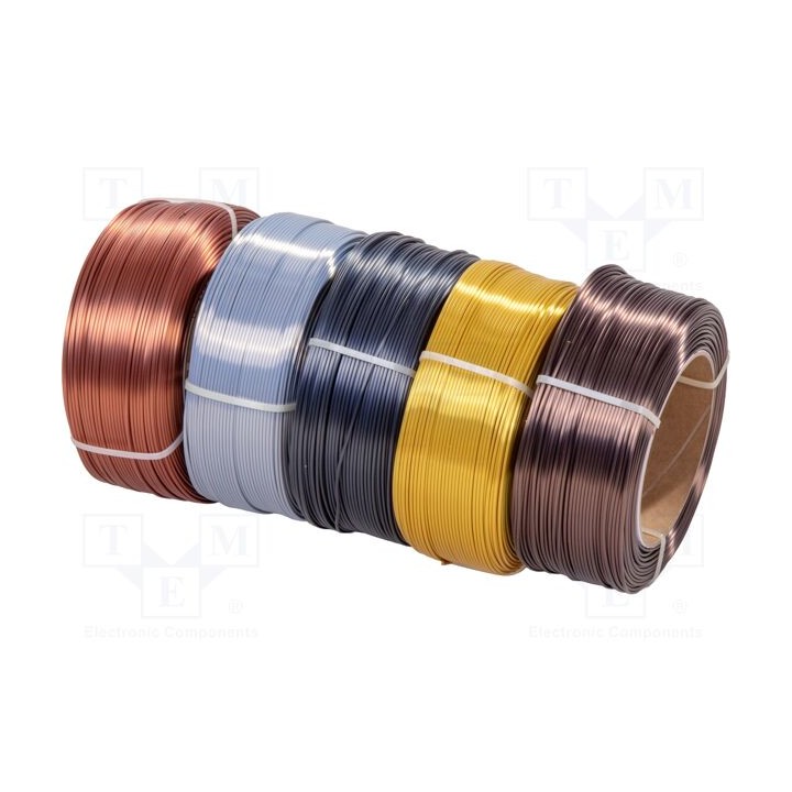Filamento: conjunto 1,75mm 2,5kg Conjunto: 500g x5,PLA Pastel