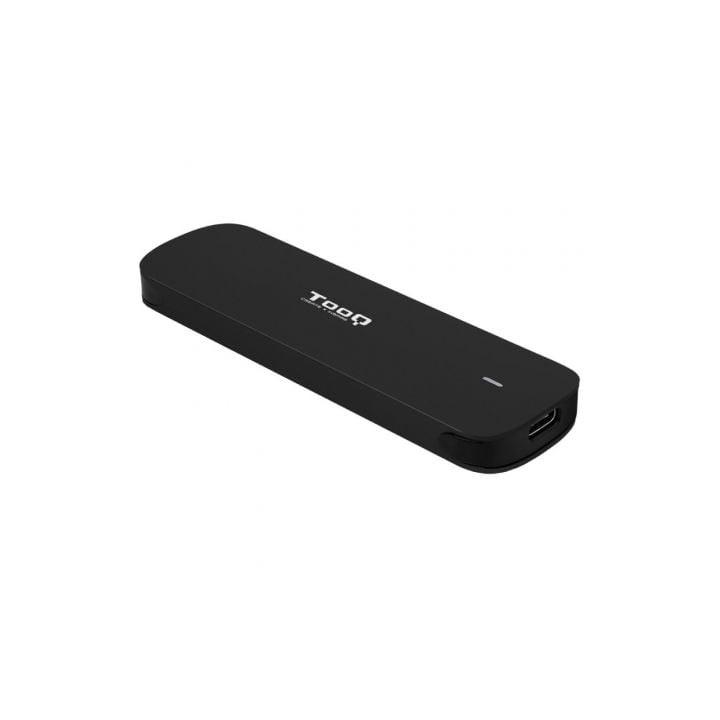 Caja Externa para Disco SSD M.2 NVMe TooQ TQE-2201B/ USB 3.1 Gen2/ Sin tornillos