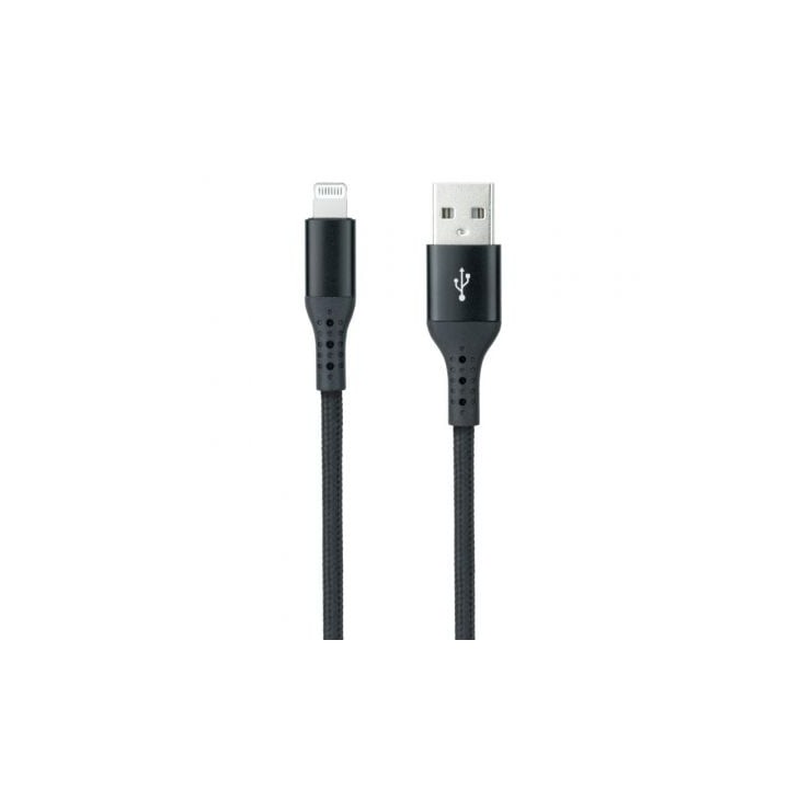 Nanocable Cable Lightining-USB A/M, Negro, 1 M