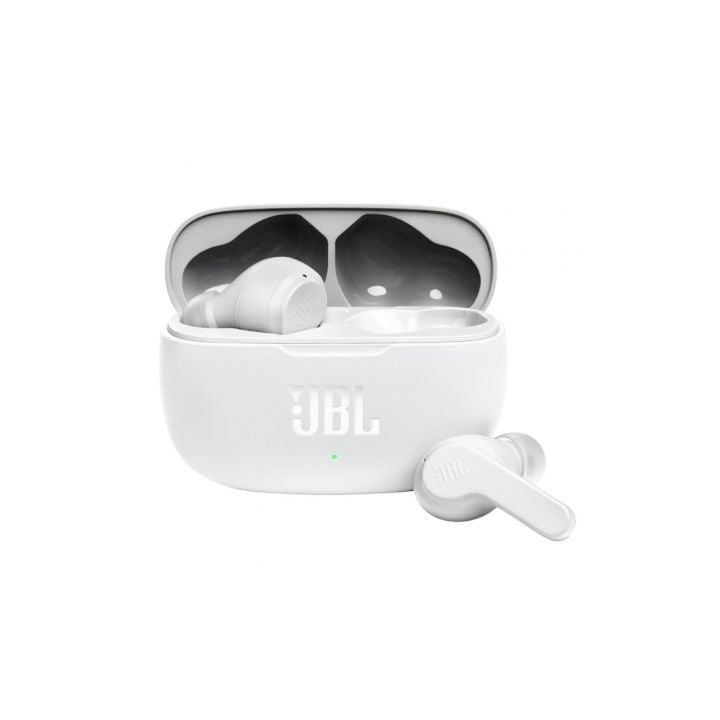 Auriculares Bluetooth JBL Wave 200TWS con estuche de carga/ Autonomía 5h/ Blancos