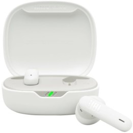 Auriculares Bluetooth JBL Wave Flex 2 con estuche de carga/ Autonomía 10h/ Blancos