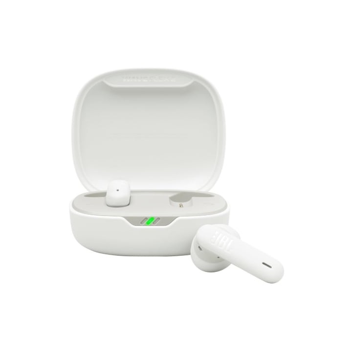 Auriculares Bluetooth JBL Wave Flex 2 con estuche de carga/ Autonomía 10h/ Blancos