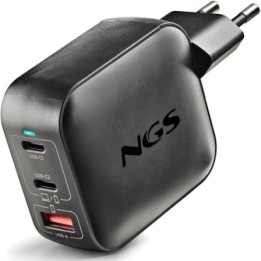NGS CARGADOR GAN PARED ULTRARAPIDO 100W 3 P