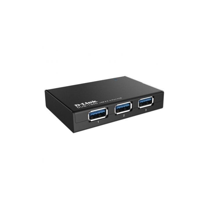 Hub USB 3.0 con Alimentación Externa D-Link DUB-1340/ 4xUSB