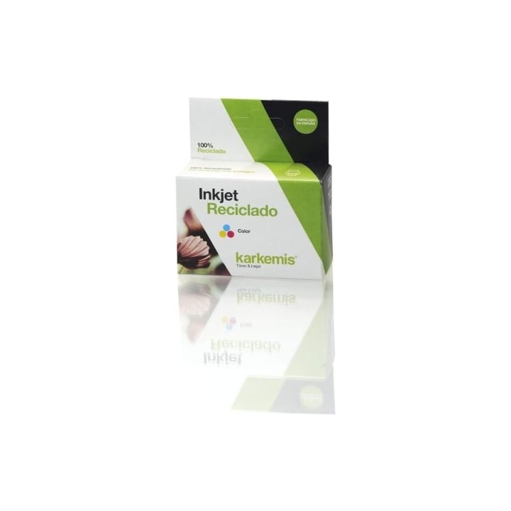 Cartucho de Tinta Reciclado Karkemis HP nº308 XL Alta Capacidad/ Tricolor