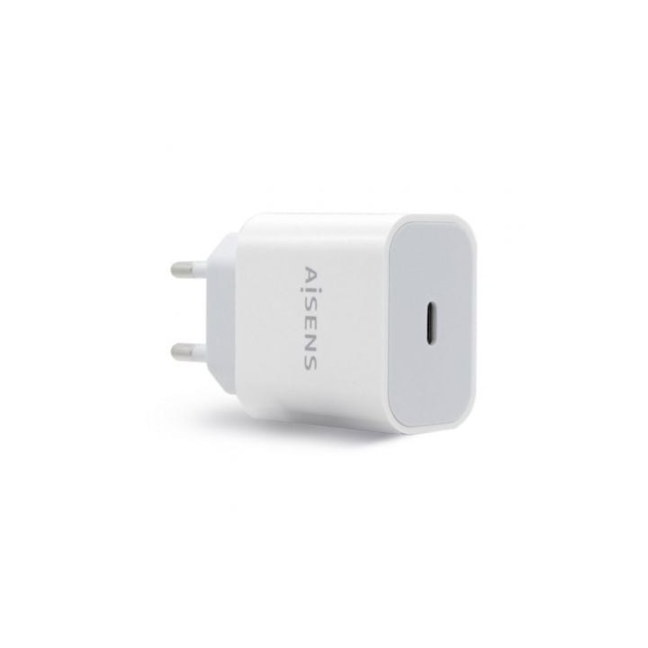 Cargador de Pared Aisens A110-0537/ 1xUSB Tipo-C/ 20W