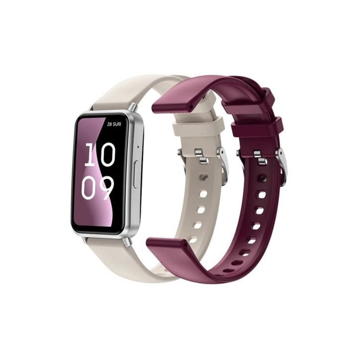 Smartwatch SPC Duo Fit/ Notificaciones/ Frecuencia Cardíaca/ Blanco