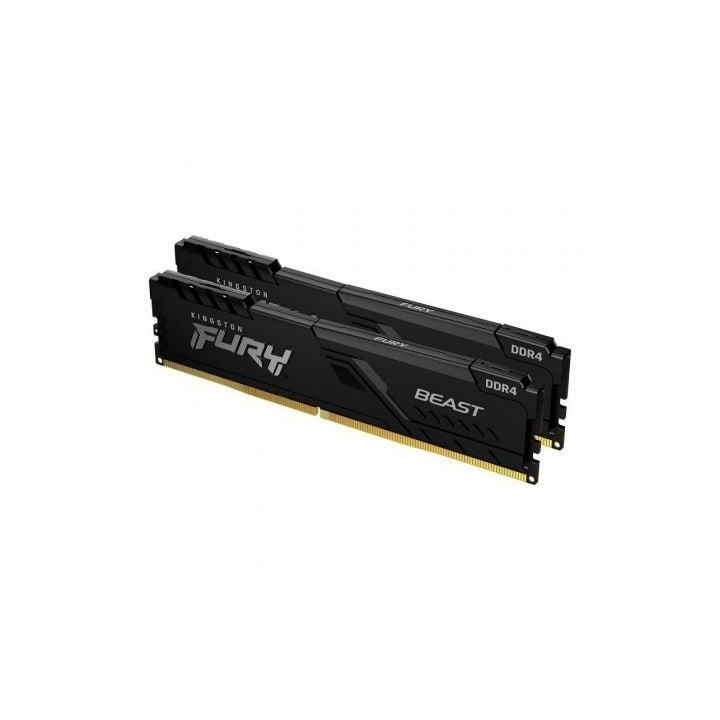 Memoria RAM Kingston FURY Beast 2 x 16GB/ DDR4/ 3200MHz/ 1.35V/ CL16/ DIMM