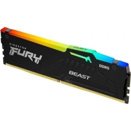 Memoria RAM Kingston FURY Beast RGB EXPO 32GB/ DDR5/ 6000MHz/ 1.35V/ CL30/ DIMM