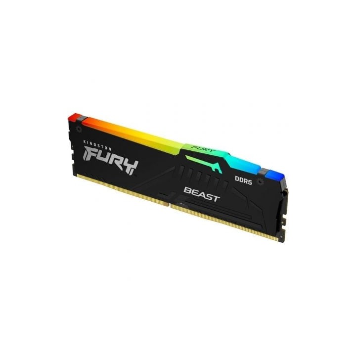 Memoria RAM Kingston FURY Beast RGB EXPO 32GB/ DDR5/ 6000MHz/ 1.35V/ CL30/ DIMM