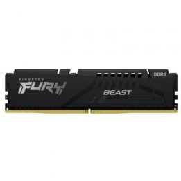 Memoria RAM Kingston FURY Beast 8GB/ DDR5/ 6000MHz/ 1.35V/ CL36/ DIMM