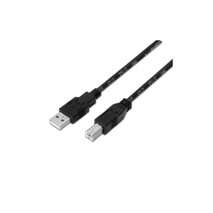 Aisens Cable USB 2.0 Tipo A/M-B/M 3.0m