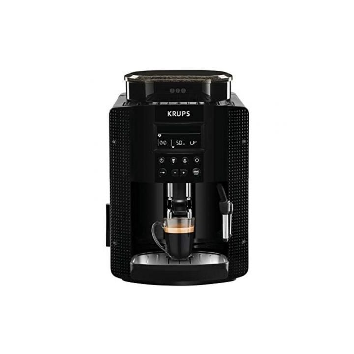 Cafetera Expreso Krups Essential Pisa EA81P070/ 1450W/ 15 Bares/ Negra