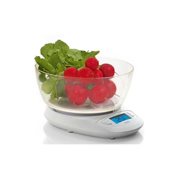 Báscula de Cocina Electrónica Laica KS1019W/ Hasta 5kg