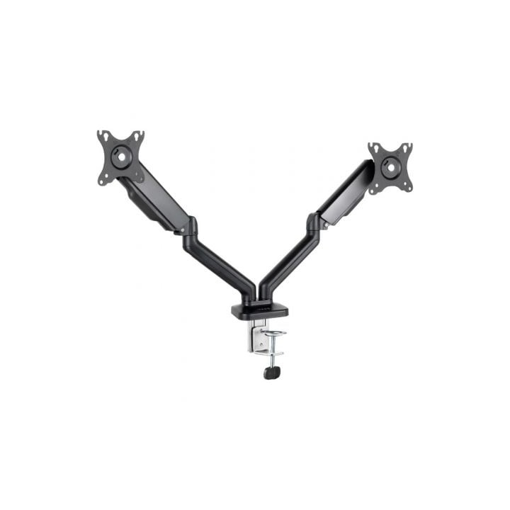Tooq DB5132TNR-B Soporte mesa 2 brazos 17"-32"