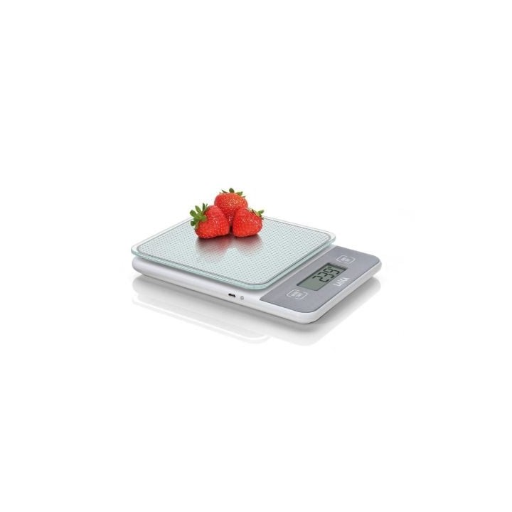 Báscula de Cocina Electrónica Laica KS1320/ hasta 5kg/ Plata