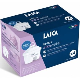 Filtros BI-FLUX Alka Water Laica K4MEU01/ Pack 4