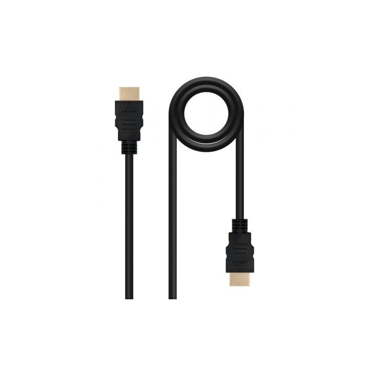 Cable HDMI 1.4 Nanocable 10.15.1701/ HDMI Macho - HDMI Macho/ 1.5m/ Negro
