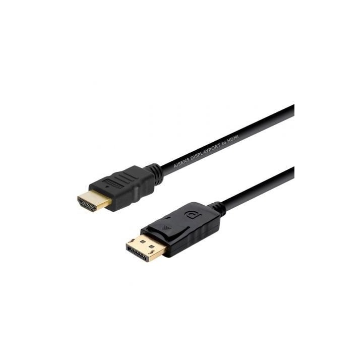 Aisens Cable Conversor Displayport/M-HDMI/M, 2.0m