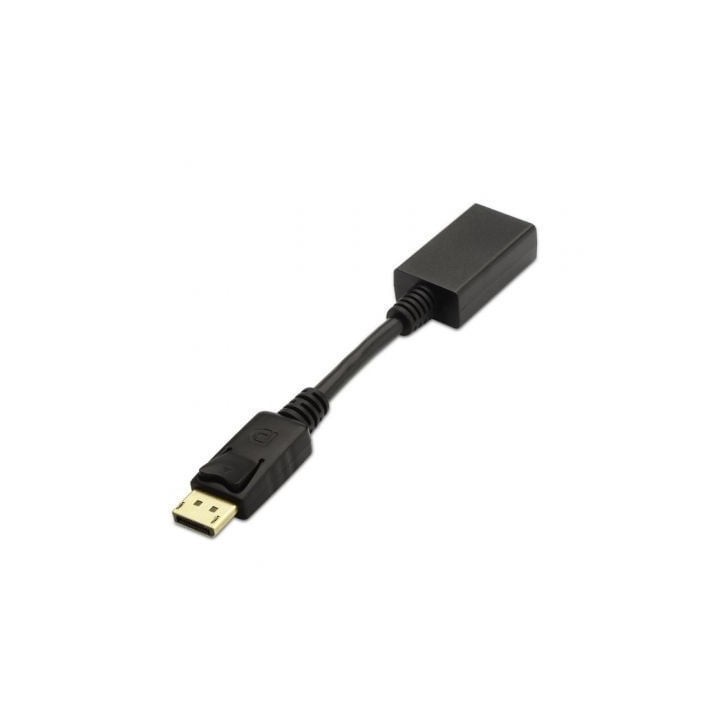 Aisens Conversor DISPLAYPORT/M-HDMI A/H negro 15cm