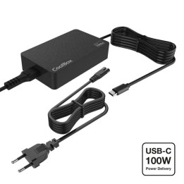 CoolBox Cargador Portátil GAN USB-C 100W