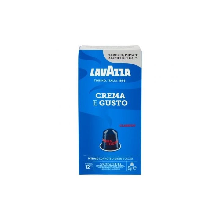 Cápsula Lavazza Crema e Gusto Clásico para cafeteras Nespresso/ Caja de 10