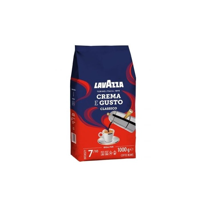 Café en Grano Lavazza Crema e Gusto Clásico/ 1Kg