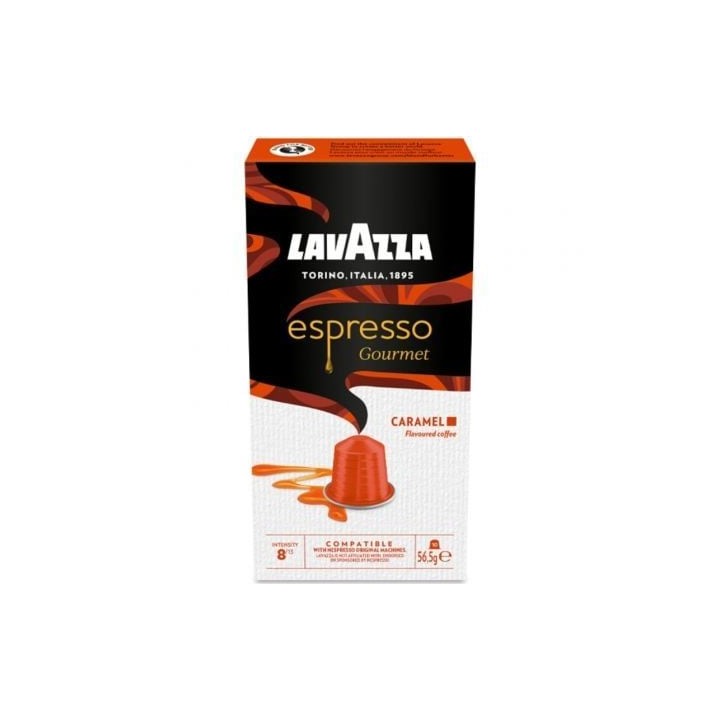 Cápsula Lavazza Espresso Gourmet Caramel para cafeteras Nespresso/ Caja de 10