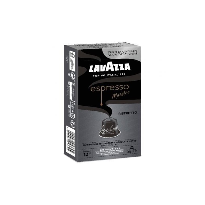 Cápsula Lavazza Espresso Maestro Ristretto para cafeteras Nespresso/ Caja de 10