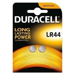Duracell Pila Botón Alcalina LR44 1,5V Blister*2