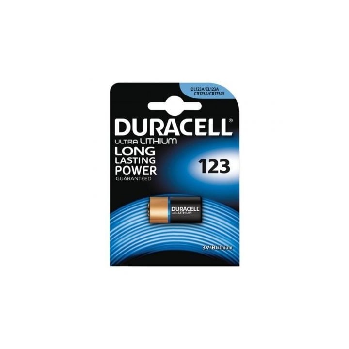 Duracell Ultra Pila Litio CR123A 3V
