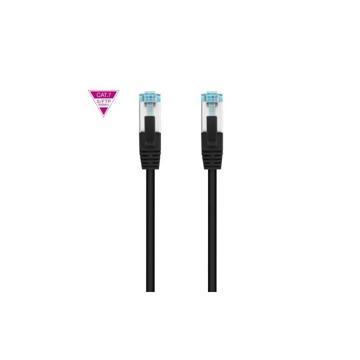 Cable de Red RJ45 SFTP Nanocable 10.20.1702-BK Cat.7/ 2m/ Negro