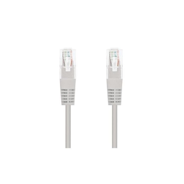 Cable de Red RJ45 UTP Nanocable 10.20.0130 Cat.5e/ 30m/ Gris