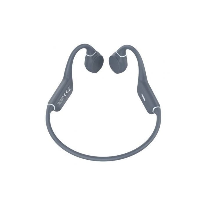 Auriculares Inalámbricos Deportivos de Conducción Ósea Leotec Osea Kuri/ con Micrófono/ Bluetooth/ Grises