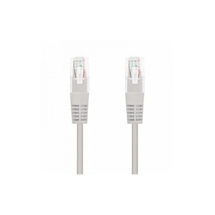 Cable de Red RJ45 UTP Nanocable 10.20.0420 Cat.6/ 20m/ Gris