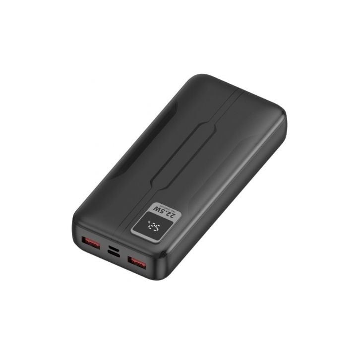 Powerbank 20000mAh Leotec LEPOW20W22K/ 22.5W/ Negra