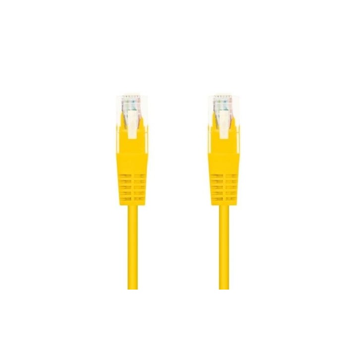 Nanocable Latiguillo Categoria 6 UTP 0,5M Amarillo