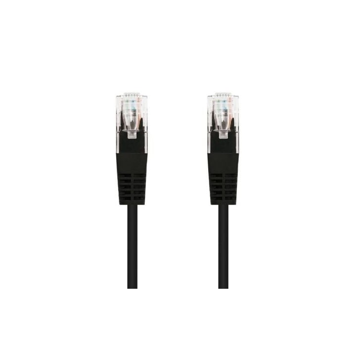 Nanocable Latiguillo Categoria 6 UTP 0.5 M Negro