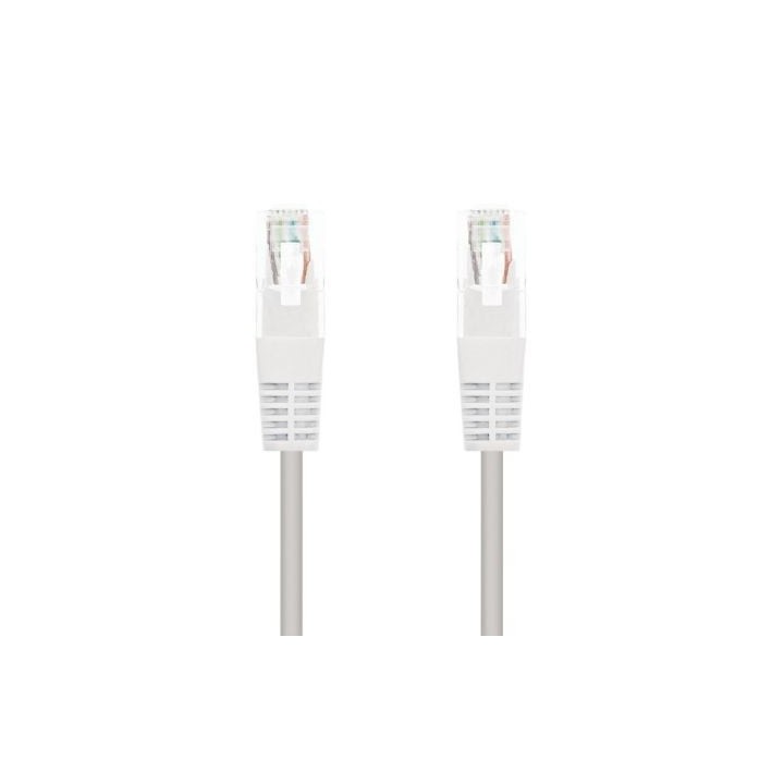 Cable de Red RJ45 UTP Nanocable 10.20.0400-W Cat.6/ 50cm/ Blanco