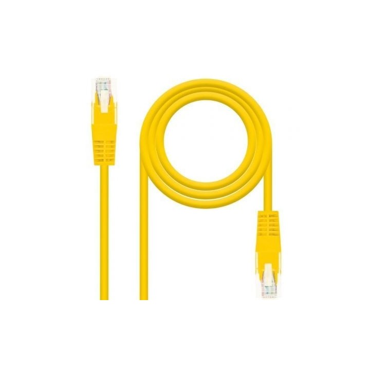 Nanocable Latiguillo Cat.6 UTP 30cm Amarillo