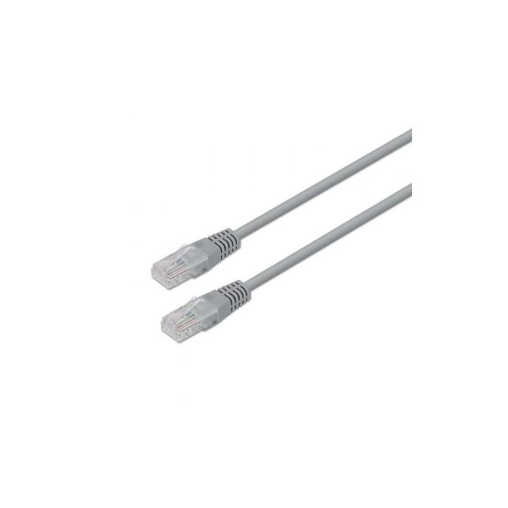 Cable de Red RJ45 UTP Aisens A135-0229 Cat.6/ 1m/ Gris