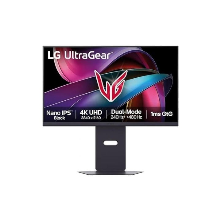 Monitor Gaming LG UltraGear 27G850A-B 27"/ 4K/ 1ms/ 240Hz/ IPS/ Regulable en altura/ Morado Grisáceo