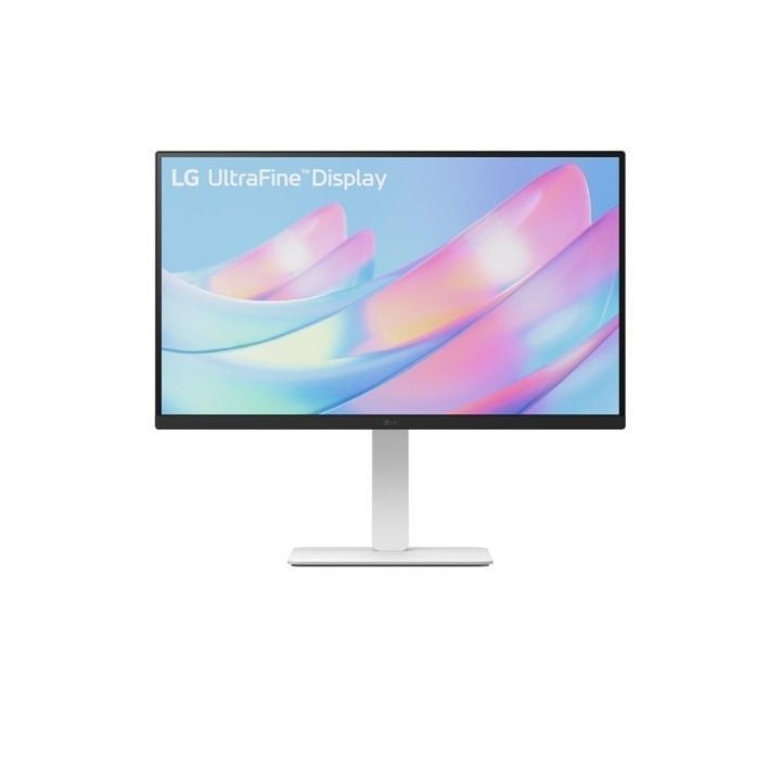 Monitor Profesional LG UltraFine 27US550-W 27"/ 4K/ Regulable en altura/ Blanco