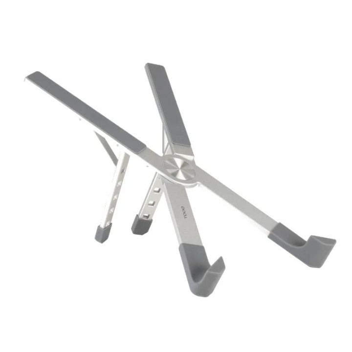 Tooq Soporte plegable dispositivos hasta 17" Plata