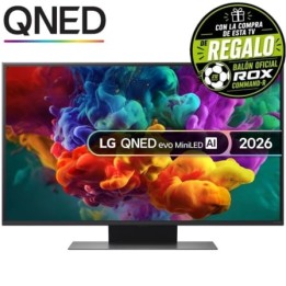Televisor LG QNED evo AI QNED87 Mini LED 43QNED87B6A 43"/ Ultra HD 4K/ Smart TV/ WiFi