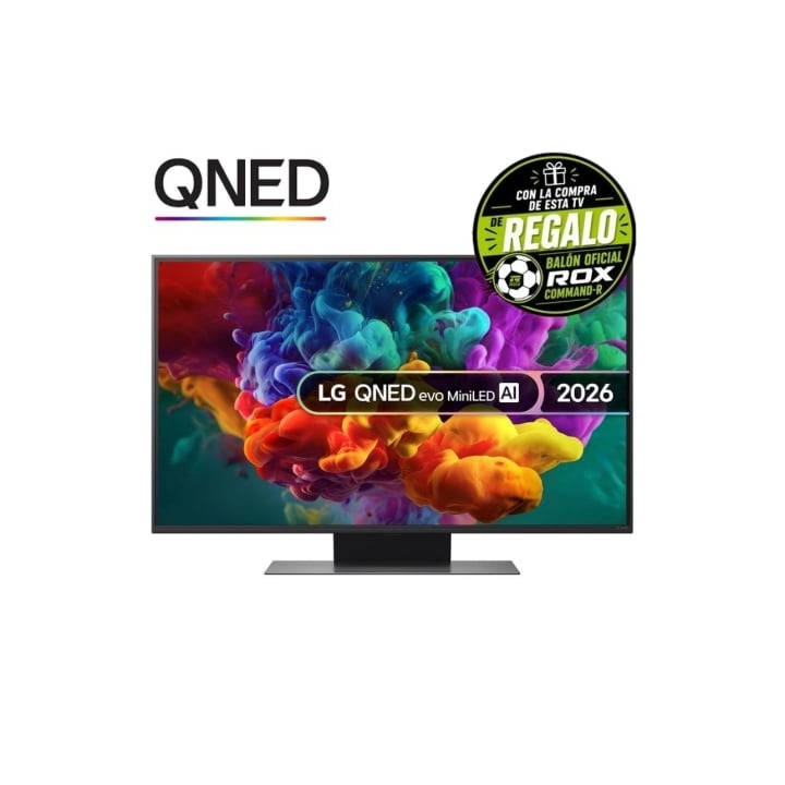 Televisor LG QNED evo AI QNED87 Mini LED 43QNED87B6A 43"/ Ultra HD 4K/ Smart TV/ WiFi